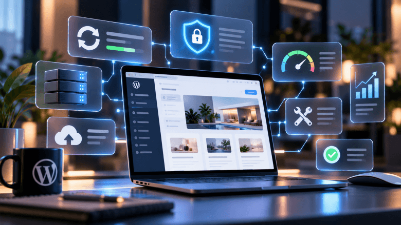 WordPress site bakımı, güvenlik, performans ve teknik SEO
